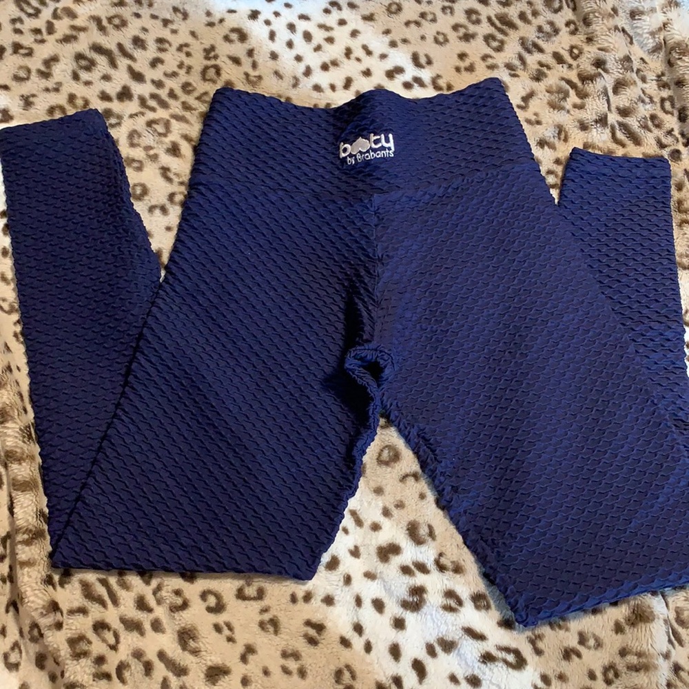 Booty by Brabants Croco Skin midnightblue leggings